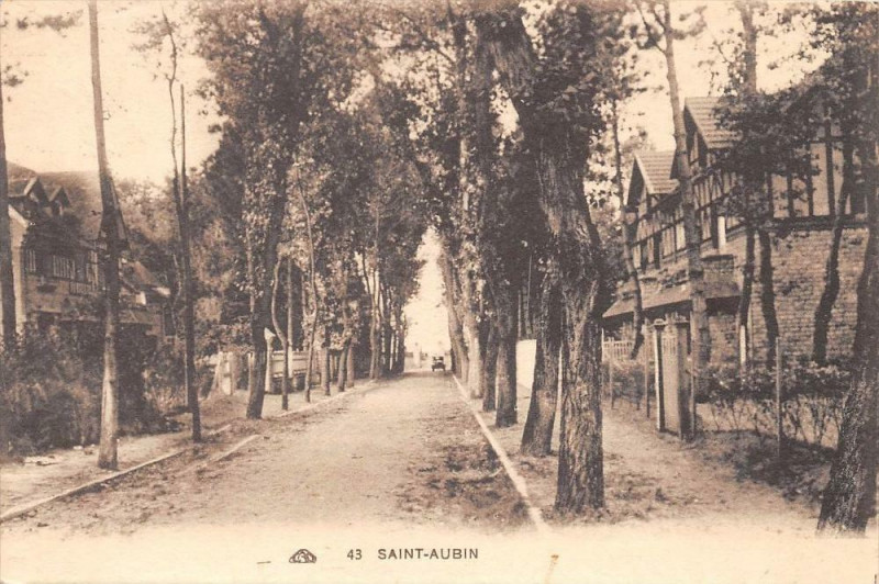 Carte postale ancienne Saint Aubin