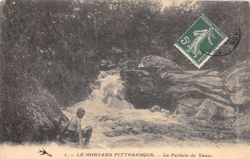 Carte postale ancienne Le Pertuis De Vaux