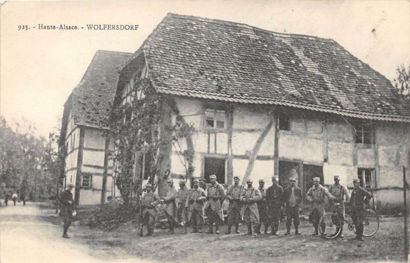 Carte postale ancienne Wolfersdorf à Wolfersdorf