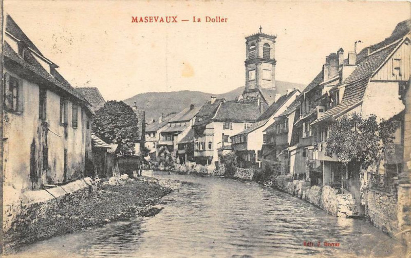 Carte postale ancienne Masevaux Le Doller
