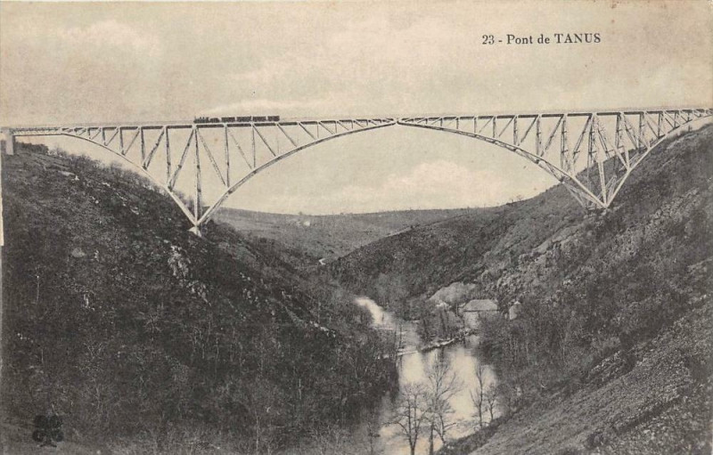 Carte postale ancienne Pont De Tanus