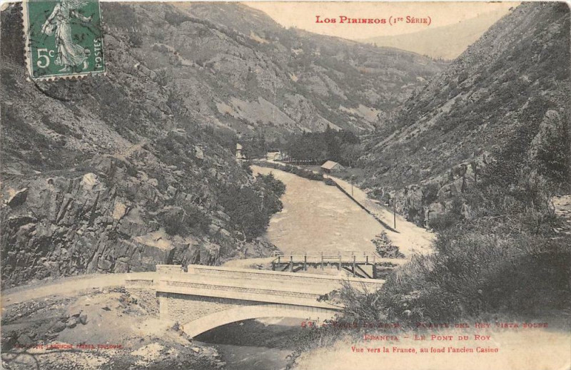 Carte postale ancienne Francia Le Pont Du Roy