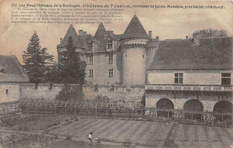 Carte postale ancienne Sainte Modane Chateau De Fenelon