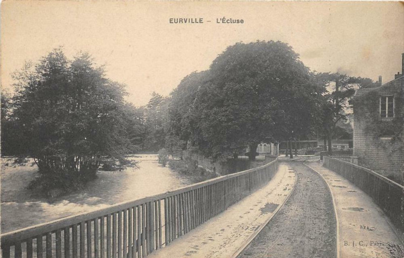 Carte postale ancienne Eurville L'Ecluse