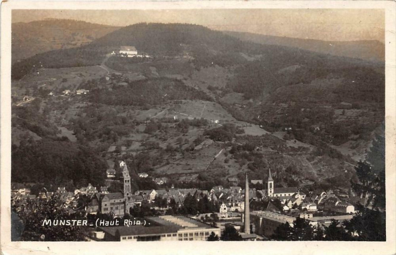 Carte postale ancienne Munster à Munster