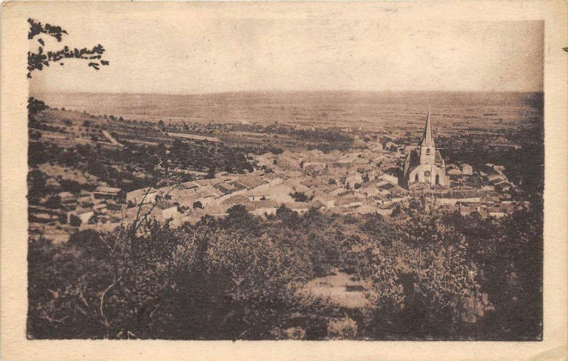 Carte postale ancienne Blenod Les Toul Vue Generale à Toul