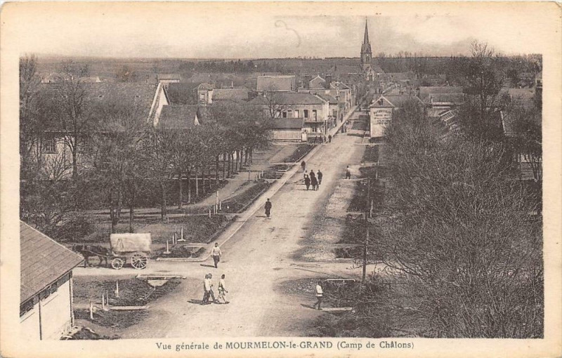 Carte postale ancienne Vue Generale De Mormelon Le Grand