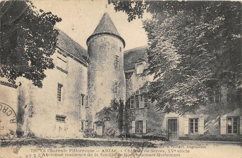 Carte postale ancienne Angouleme La Place Marengo (dos non divisé) à Angoulême