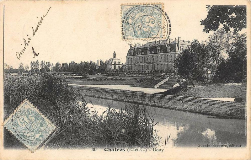 Carte postale ancienne Chatres Douy