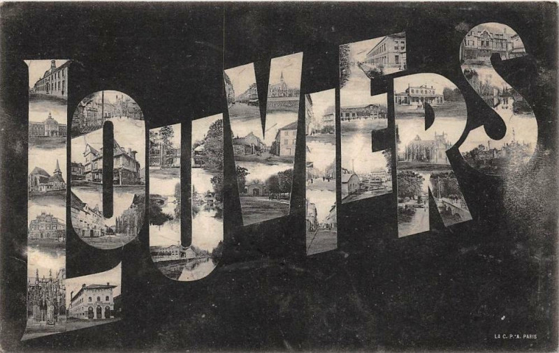 Carte postale ancienne Louviers à Louviers