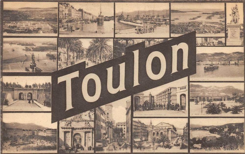 Carte postale ancienne Toulon à Toulon