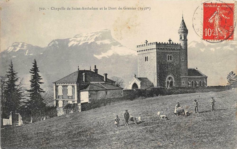 Carte postale ancienne Chapelle De Saint-Anthelme