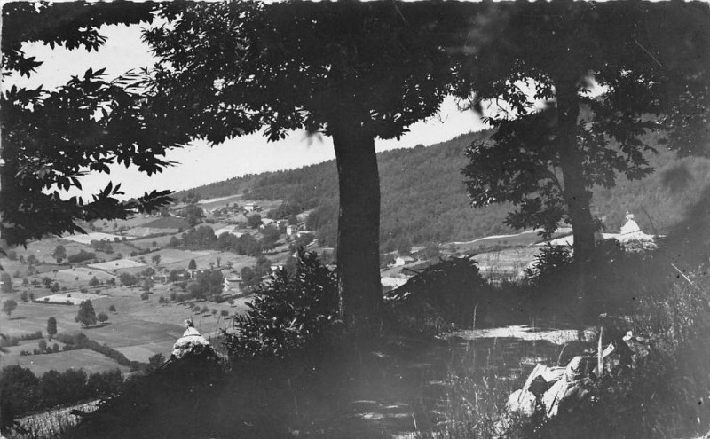 Carte postale ancienne Azolette Le Chaumont à Azolette