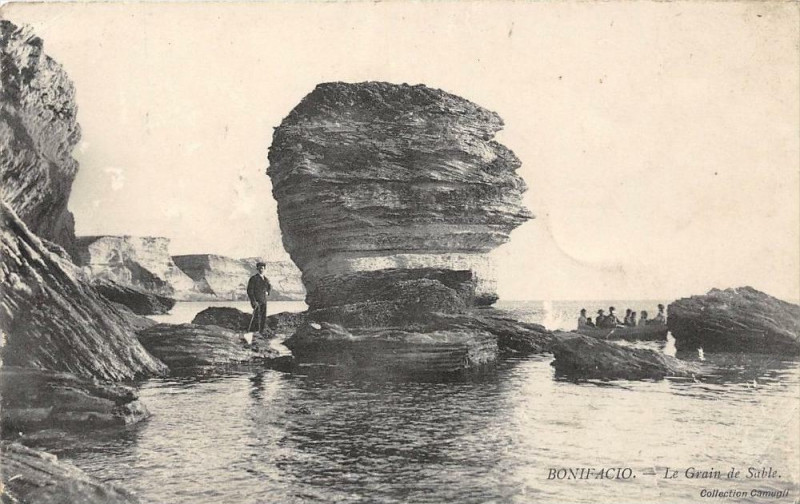 Carte postale ancienne Bonifacio Le Grain De Sable