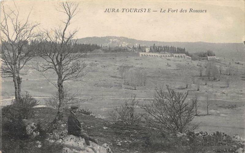 Carte postale ancienne Le Fort Des Rousses