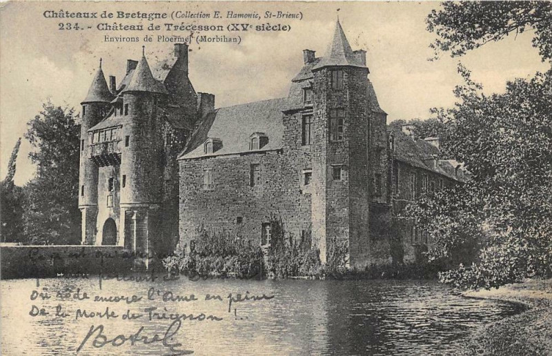 Carte postale ancienne Chateau De Trecesson