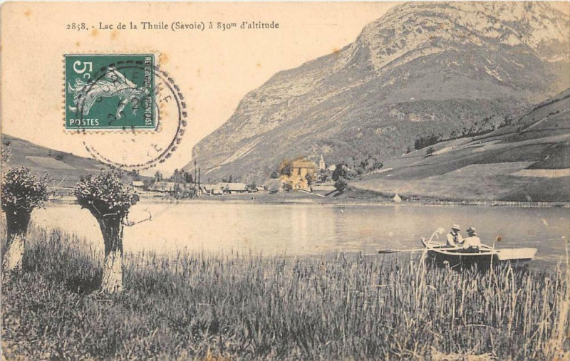 Carte postale ancienne Lac De La Thuile à La Thuile