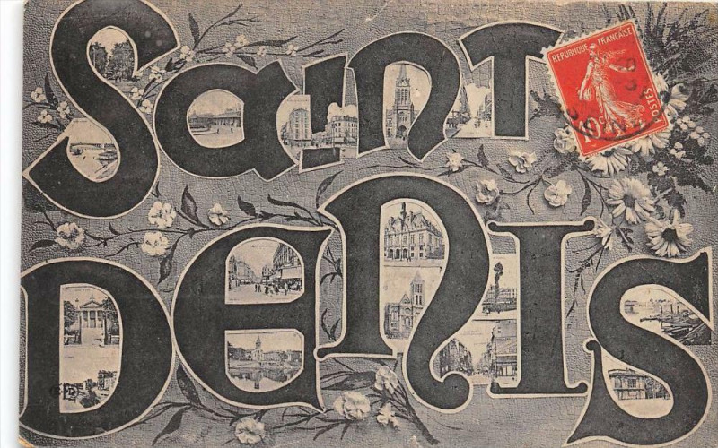 Carte postale ancienne Saint Denis à Saint-Denis