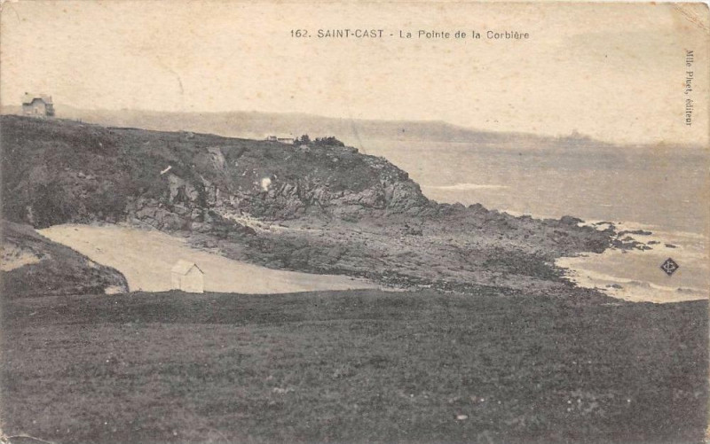 Carte postale ancienne Saint Cast La Pointe De La Corbiere