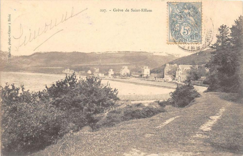 Carte postale ancienne Greve De Saint Efflam