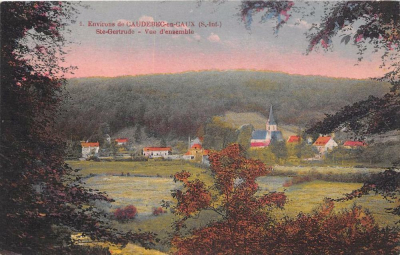 Carte postale ancienne Sainte Gertrude Vue D'Ensemble