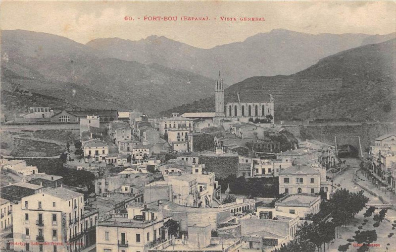 Carte postale ancienne Port Bou Vista General