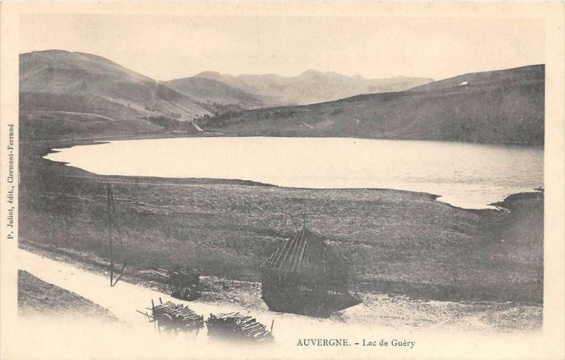 Carte postale ancienne Auvergne Lac De Guery (dos non divisé)