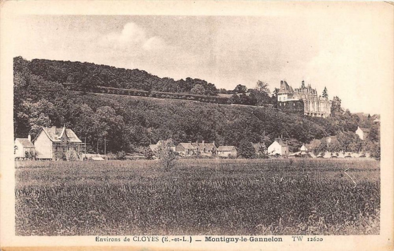 Carte postale ancienne Montigny Le Gannelon