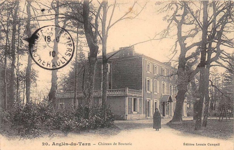 Carte postale ancienne Angles Du Tarn Chateau De Boutaric à Anglès