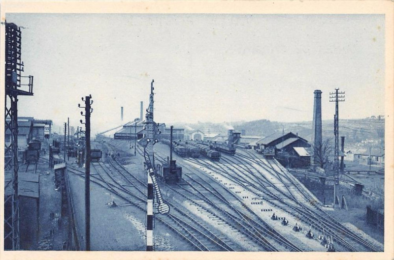 Carte postale ancienne Mines De Carmaux Plateau De La Laverie à Carmaux