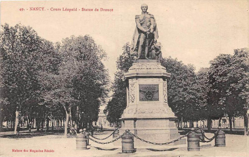 Carte postale ancienne Nancy Cours Leopold à Nancy