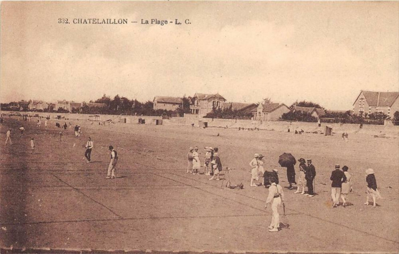 Carte postale ancienne Chatelaillon La Plage