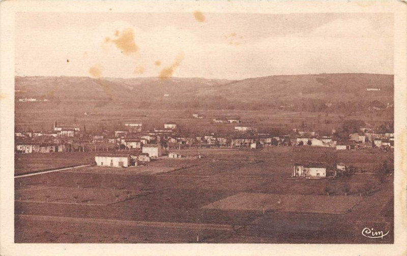 Carte postale ancienne Guitalens Vue Generale