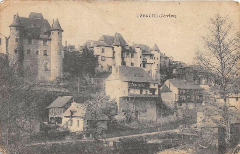 Carte postale ancienne Uzerche Correze à Uzerche