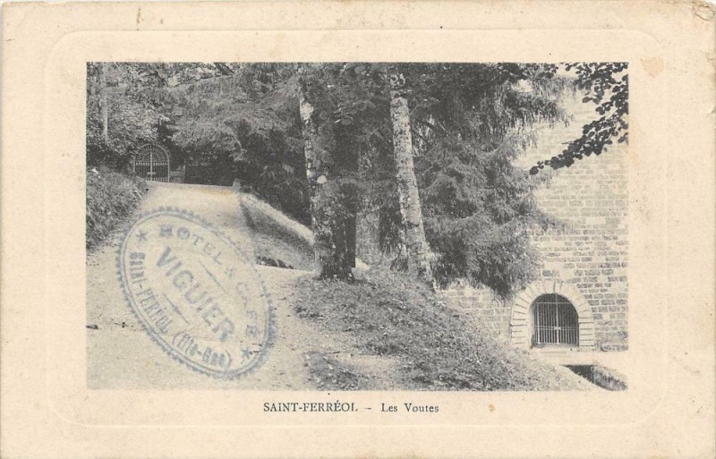 Carte postale ancienne Saint Ferreol Les Voutes