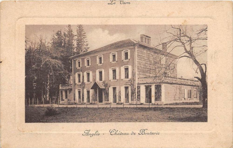 Carte postale ancienne Angles Chateau De Boutaric à Anglès