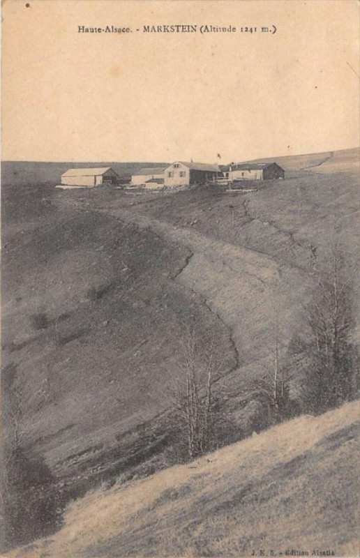 Carte postale ancienne Haute Alsace Markstein