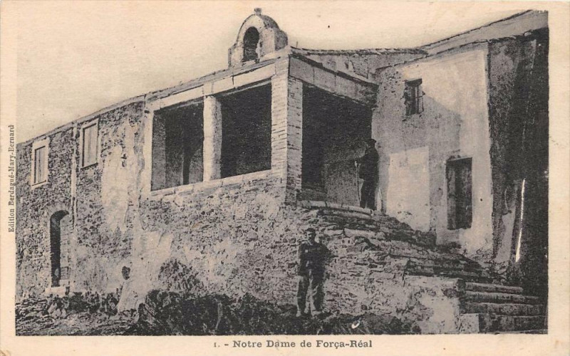 Carte postale ancienne Notre Dame De Forca Real à Réal