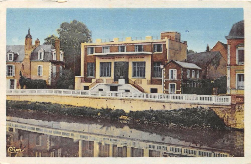 Carte postale ancienne Romorantin La Poste