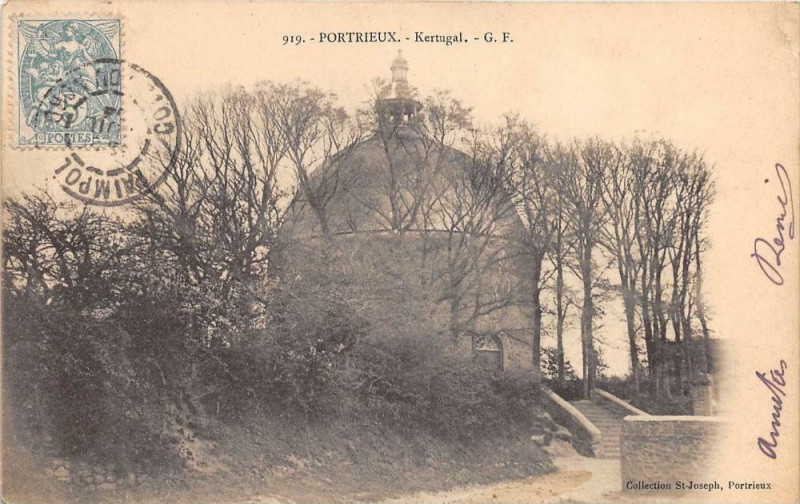 Carte postale ancienne Portrieux Kertugal