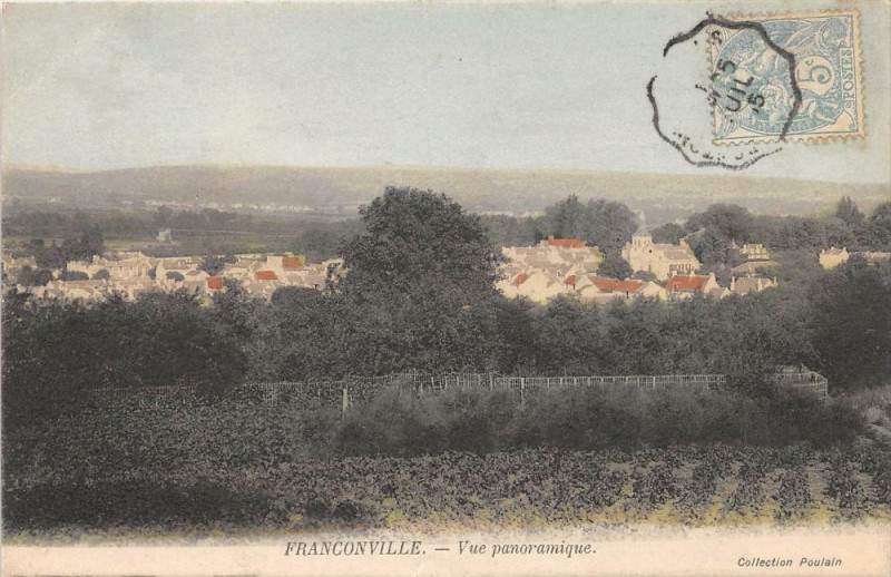 Carte postale ancienne Franconville Vue Panoramique à Franconville
