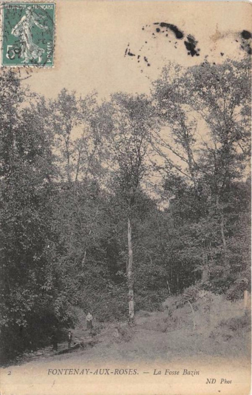 Carte postale ancienne Fontenay Aux Roses La Fosse Bazin à Fontenay-aux-Roses