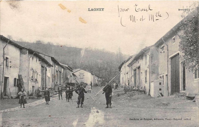 Carte postale ancienne Lagney à Lagney