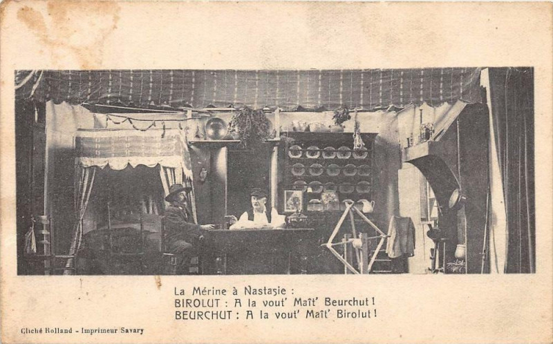 Carte postale ancienne La Merine A Nastasie Birolut