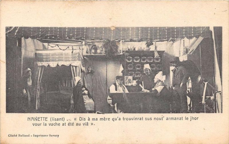 Carte postale ancienne Nanette Dis A Ma Mere