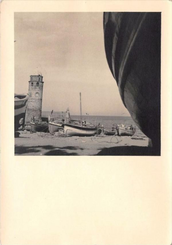 Carte postale ancienne Collioure Carte Photo à Collioure