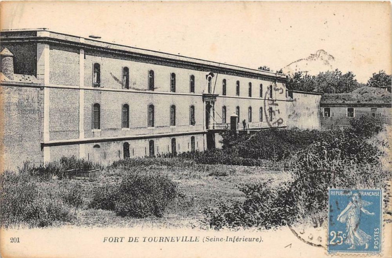 Carte postale ancienne Fort De Tourneville