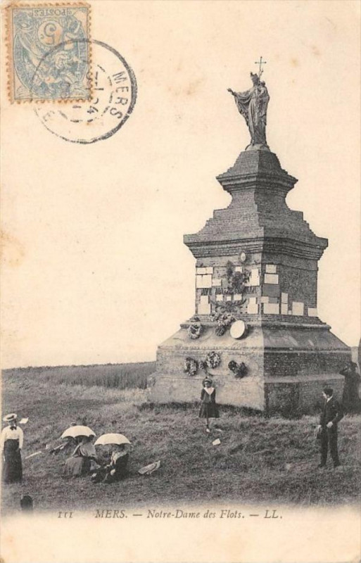 Carte postale ancienne Mers Notre Dame Des Flots