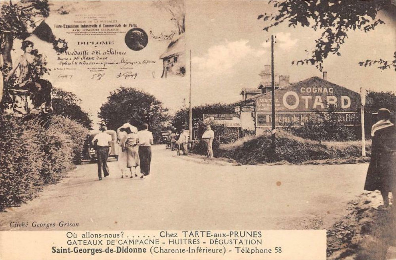 Carte postale ancienne Saint Georges De Didonne Chez Tarte Aux Prunes à Saint-Georges-de-Didonne