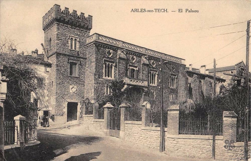 Carte postale ancienne Arles Sur Tech El Palaou à Arles-sur-Tech